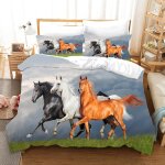Doux confortable housse de couette pas cher microfibre parure lit personnes fille x cm parure de lit ...