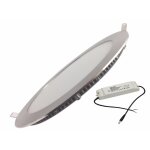 Downlight dalle led 12w extra plate ronde - unité / blanc neutre 4200k - 5500k / aluminium Downlight dalle led 12w extra plate ronde - unité / blanc neutre 4200k - 5500k / aluminium