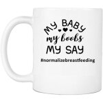 Drle mon bb mes seins mon dire fte des mres maman femmes cadeau tasse a caf en cramique noire ...