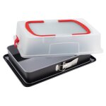 Dr. oetker 1123 moule a charnière rectangulaire couvercle de transport, plat a lasagne rectangulaire, ... Dr. oetker 1123 moule a charnière rectangulaire couvercle de transport, plat a lasagne rectangulaire, ...