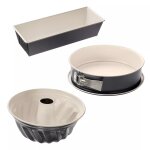 Dr oetker 4869 set de 3 moules a pâtisserie, moule a manqué, moule a charnière, moule a gâteau, moule ... Dr oetker 4869 set de 3 moules a pâtisserie, moule a manqué, moule a charnière, moule a gâteau, moule ...