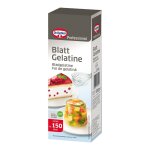 Dr. oetker feuilles de g�latine 500 feuilles pour p�tisserie cuisine desserts 500 unit�s