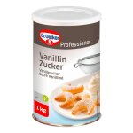 Dr. oetker vanillesuiker sucre vanill� aromatis� naturel pour p�tisserie et desserts 1 kg
