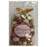 Dragées amandes fines 1kg ivoire moka Dragées amandes fines 1kg ivoire moka