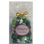 Drages amandes fines 1kg vert argent