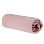 Drap housse b�b� roba lil planet - 100% coton bio - jersey - rose