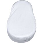 Drap housse pour cocoonababy fleur de coton blanc