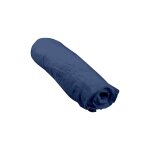 Drap housse en gaze de coton - 100% coton - 70 x 140 cm - bleu fonc�