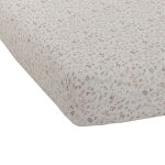 Drap housse jersey 60 x120 cm lilas - domiva
