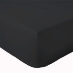 Drap housse uni bonnet 30 cm 100% coton