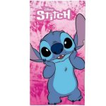 Drap de plage lilo and stitch disney rose (taille taille unique, couleur rose)