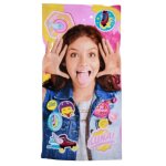 Drap de plage soy luna 70 x 140 cm (taille taille unique, couleur rose)