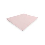 Drap plat en coton percale 260x300 cm camille rose, par songe de camille