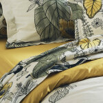 Drap plat imprim� toco