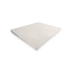 Drap plat en polycoton 180x290 cm percale lin, par soleil d'ocre