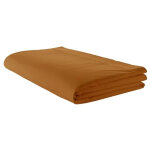 Drap plat uni en 100 % coton