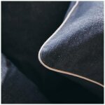 Drap plat uni en flanelle de coton, frisson