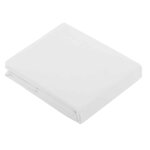 Drap recouvrement ton sur ton 240 x 310 cm blanc
