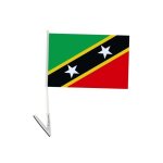 Drapeau adh�sif de saint - christophe - et - ni�v�s 1 pi�ces 14x21cm