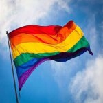 Drapeau arc - en - ciel lgbt 150 * 90cm banni�res drapeaux de d�fil� fade resistance lgbt fiert� drapeau ...