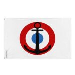 Drapeau cocarde de l'a�ronautique navale fran�aise 160x240cm en polyester