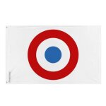 Drapeau cocarde tricolore 90x150cm en polyester
