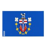 Drapeau du commissaire du yukon 90x150cm en polyester