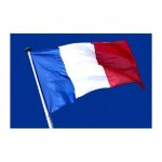 Drapeau - france - 90x150cm - rectangulaire - bleu, blanc, rouge - utilisation ext�rieure