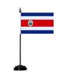 Drapeau de table du costa rica 14x21cm