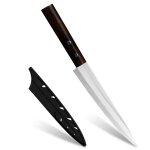 Droite b - couteau a poisson en acier inoxydable pour cuisine, couteau a sashimi manuel, stade, sushi ... Droite b - couteau a poisson en acier inoxydable pour cuisine, couteau a sashimi manuel, stade, sushi ...