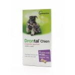 Drontal vermifuge chien arme viande boite de 4