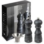 Emotion graphite duo de moulins a poivre et a sel paris graphite u'select 18 cm et entonnoir en inox ...