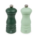 Clermont duo de moulins a poivre et a sel vert mousse & vert menthe 13 cm Clermont duo de moulins a poivre et a sel vert mousse & vert menthe 13 cm