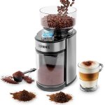 Duronic bg200 moulin  caf lectrique de 200w 35 rglages de moulure diffrents capacit de 200 g acier ...