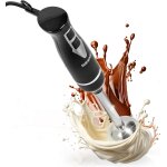 Duronic hb35b mixeur plongeant  main 350w 2 rglages de vitesses 2 lames en acier inoxydable axe en ...