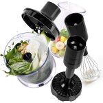 Duronic hba35 accessoires pour mixeur plongeant hb35b ou hb35c de duronic fouet hachoir presse - pure ...