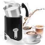 Duronic mf500 bk mousseur  lait lectrique automatique 500w pour caf, cappuccino, latte, chocolat chaud, ...