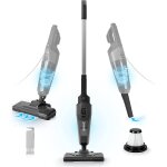 Duronic vc9 aspirateur balai et  main de 600w sans sac compact et lger 2 filtres hepa fournis filaire ...