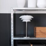 Dyberg larsen dl20 lampe a poser, abat - jour verre