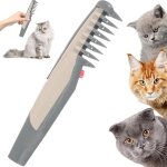 E - comb, peigne de toilettage pour animaux de compagnie, chat c / om, extracteur de n?uds pour animaux ...