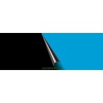 Ebi poster fond d'aquarium - 120 x 50 cm - noir / bleu