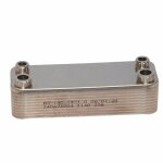 Echangeur  plaques 28kw avec goujon m4 - diff pour bosch : 87168340540