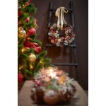 Echelle de decoration en bois noir h119