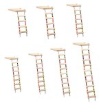 Echelle d'escalade en bois pour perroquets et hamsters, balan�oire, ensemble de jouets de jeu, pont suspendu ...
