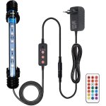 Eclairage led aquarium lampe�fish tank lighting avec t�l�commande et minuterie auto turn on / off custom ...