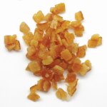 Ecorces d'orange confite en cubes - sachet de 100 g
