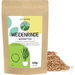 Ecorce de saule blanc thé 125g, ecorce de saule blanc séchée et coupée, thé en vrac Ecorce de saule blanc thé 125g, ecorce de saule blanc séchée et coupée, thé en vrac