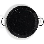 Edm - po�le � paella traditionnelle en acier �maill� 38cm (8 personnes). vaello