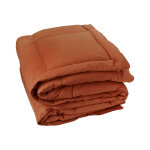 Edredon ou couvre - lit matelass� peau de p�che oekotex