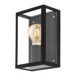 Eglo alamonte 1 - applique murale ext�rieure a 1 ampoule noire ip44, e27